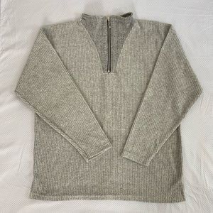 Vintage Urban Gear Pullover Half Zip Sweater Made in USA 90s Style